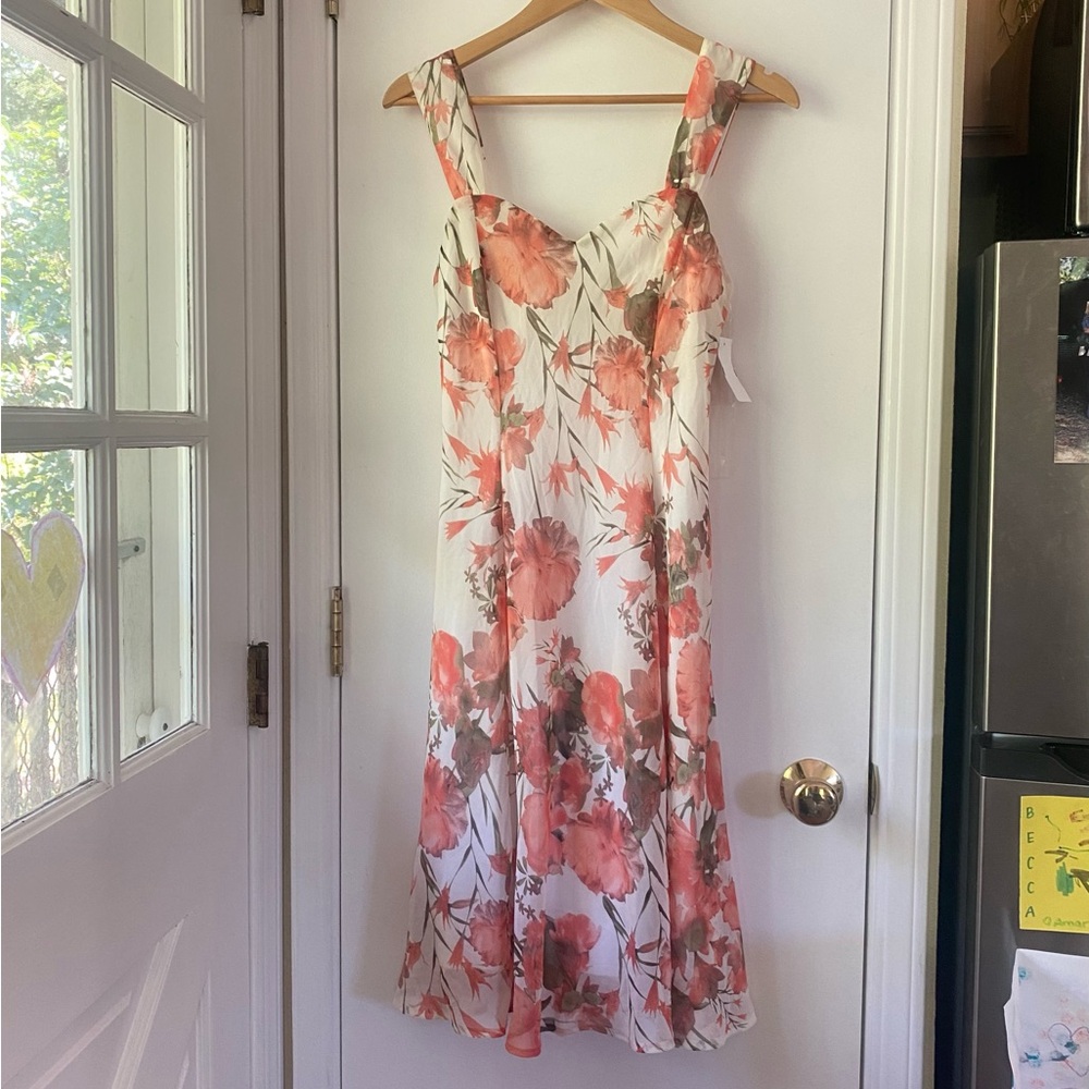 Y2K flower dress NWT